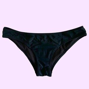 Shekini Black Bikini Swimsuit Bottom